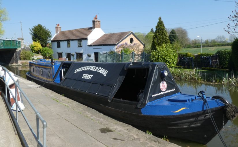 Change of pace on the Chesterfield canal.