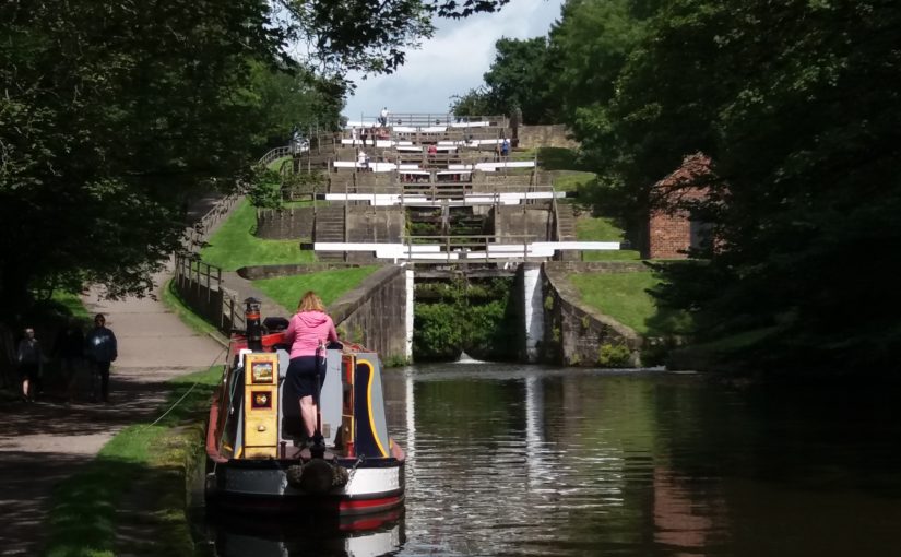Locking up the Bingley 5 rise
