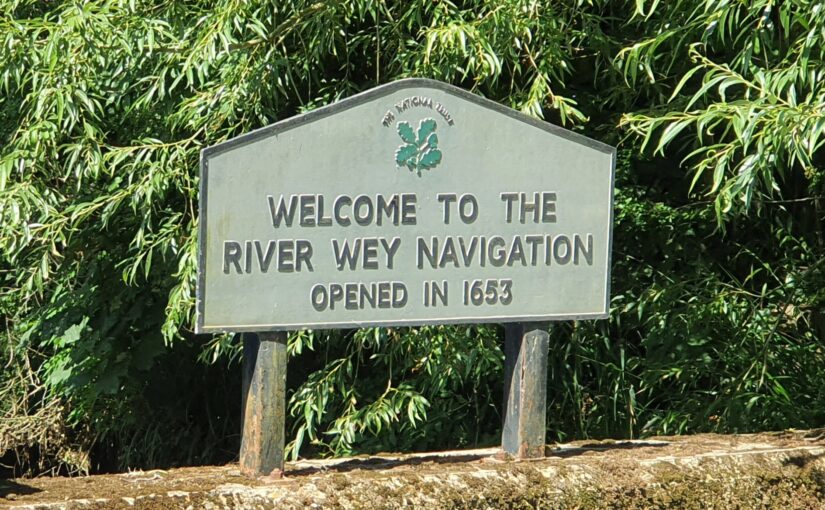 Visiting the River Wey