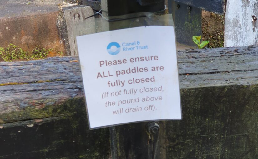 warning low water levels